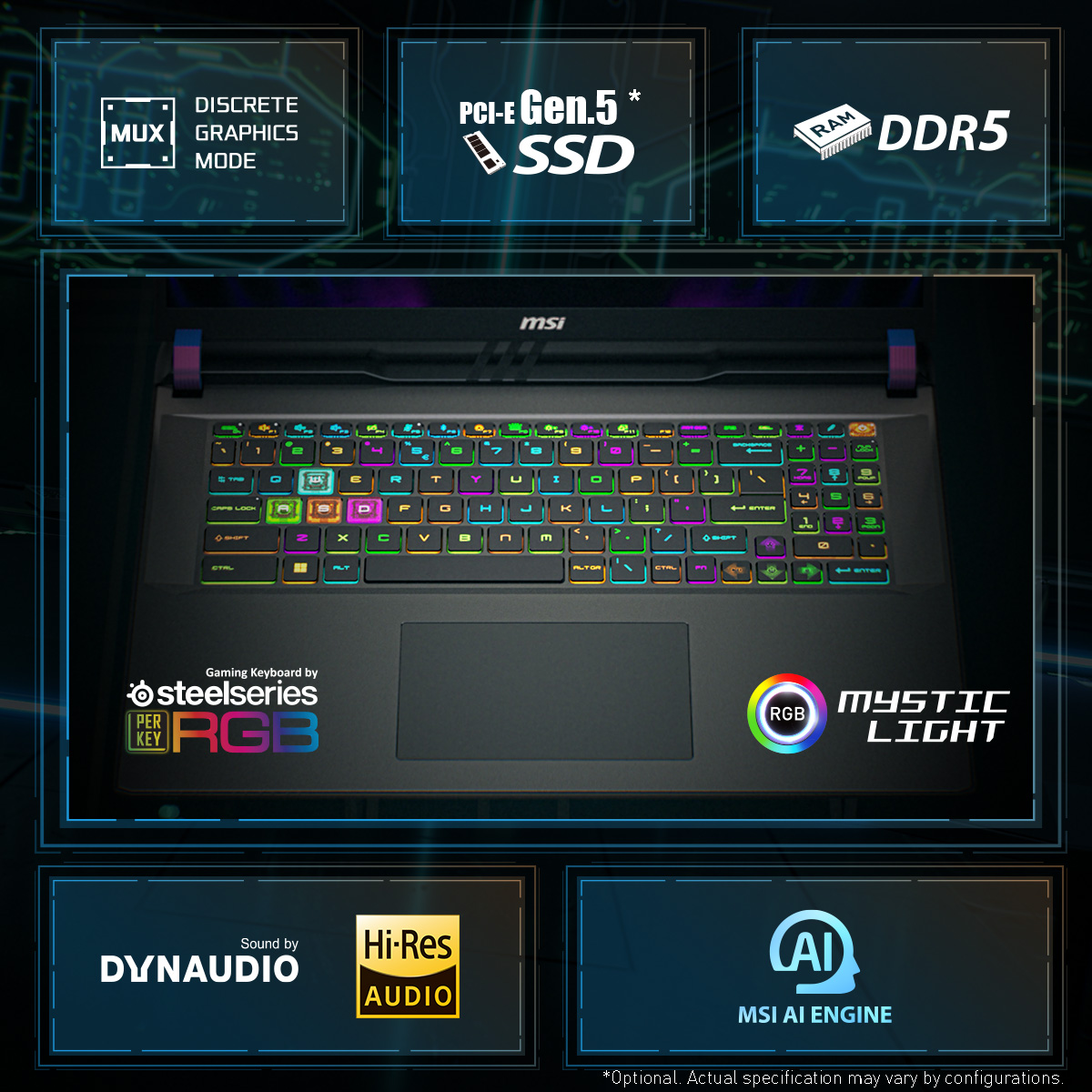 msigaming's tweet image. Loaded with cutting-edge specs and a modern design, Vector 17/16 HX A14V are engineered for those who demand accuracy and elegance in every aspect of their digital experience. 

Learn more:
msi.gm/Vector17HX_A14…
msi.gm/Vector16HX_A14…

#MSIVector #Inteli9 #RTX #Gaminglaptop