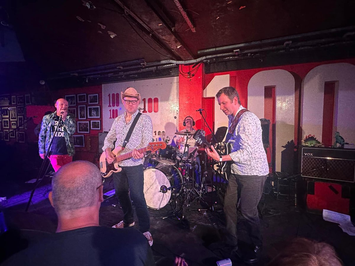 Stipe: REM Tribute Band (@stiperemtribute) on Twitter photo We had the best time at the <a href="/100clubLondon/">The 100 Club</a> on Saturday. A room full of REM fans on a hot evening in London.
Some of the deeper cuts we played were 'Cuyahoga' and 'Monty's Got A Raw Deal', as well as acoustic renditions of 'Let Me In' and 'Low'.
Thanks to all! We had the best time at the <a href="/100clubLondon/">The 100 Club</a> on Saturday. A room full of REM fans on a hot evening in London.
Some of the deeper cuts we played were 'Cuyahoga' and 'Monty's Got A Raw Deal', as well as acoustic renditions of 'Let Me In' and 'Low'.
Thanks to all!