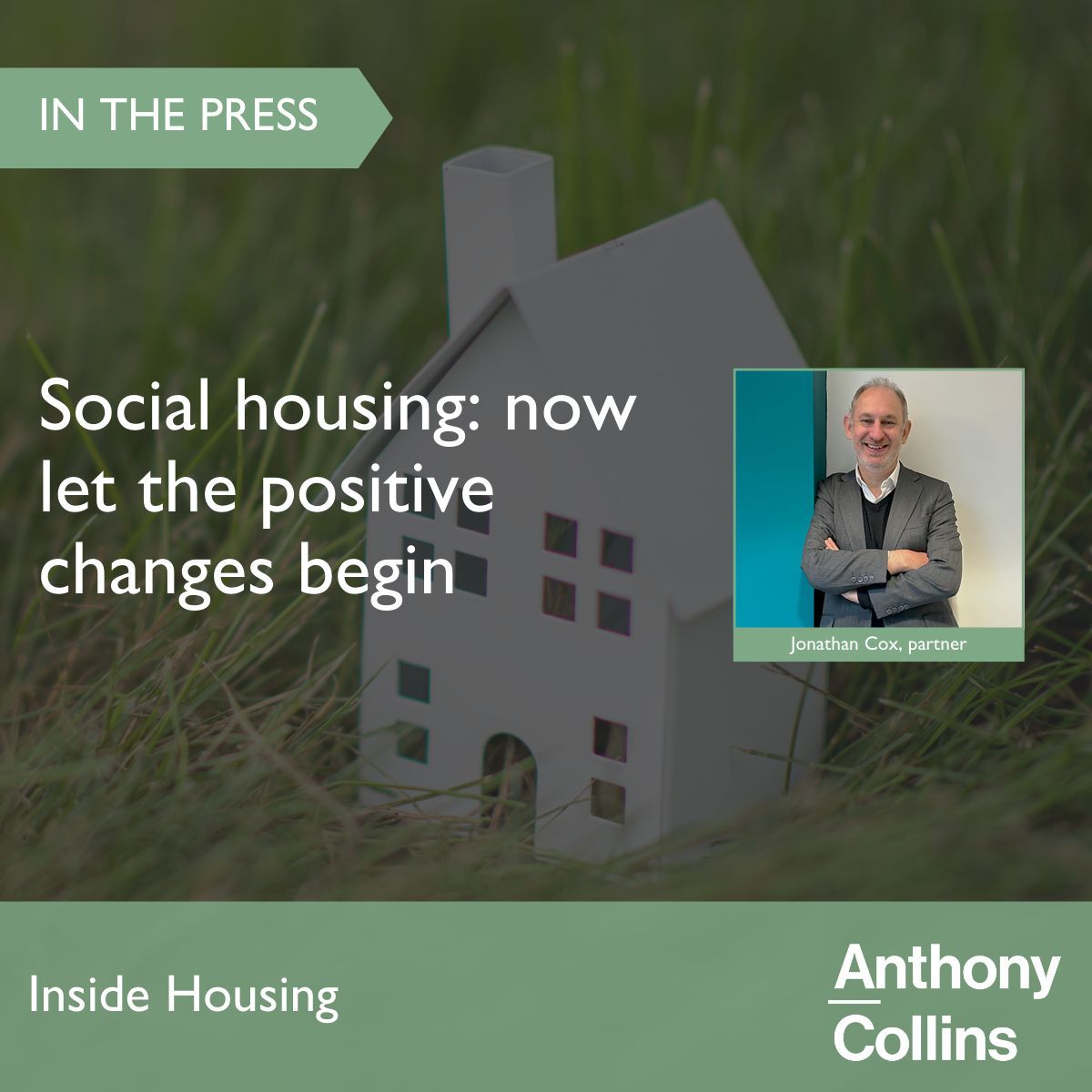 Anthony Collins (@acsllp) on Twitter photo Social housing is a key focus for the new government, but creating lasting change in the sector will require bold action to be taken in the early days.
Speaking to <a href="/insidehousing/">Inside Housing</a>, Jonathan Cox explores his ‘must dos’ for the new Government: bit.ly/3WlXcj8
#Housing Social housing is a key focus for the new government, but creating lasting change in the sector will require bold action to be taken in the early days.
Speaking to <a href="/insidehousing/">Inside Housing</a>, Jonathan Cox explores his ‘must dos’ for the new Government: bit.ly/3WlXcj8
#Housing