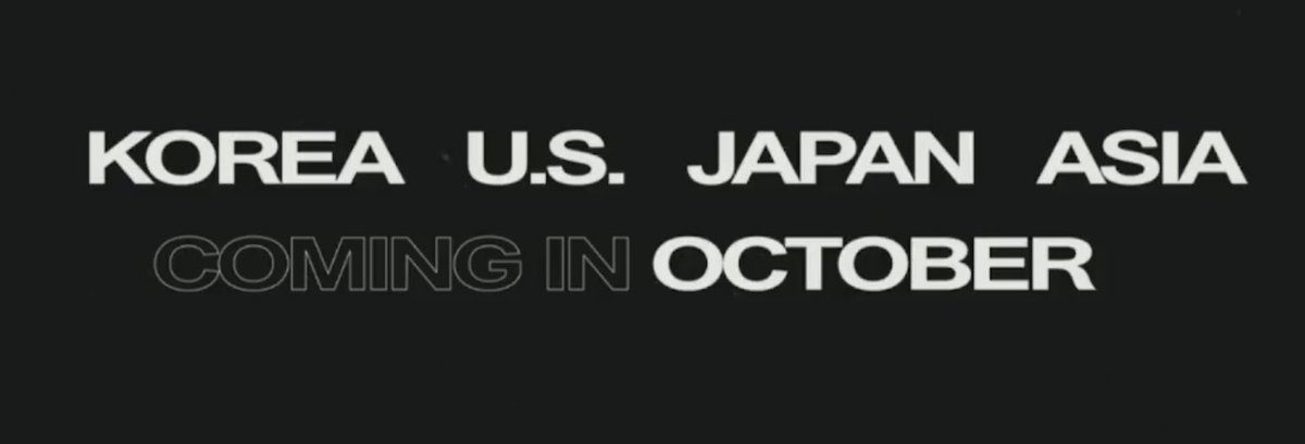 shua_enthusiast's tweet photo. SEVENTEEN “RIGHT HERE” WORLD TOUR COMING IN OCTOBER 🖤

korea, U.S., japan, asia! possibly the 10.13-14 hints in the VCR 🥰 https://t.co/I1V07gl66P