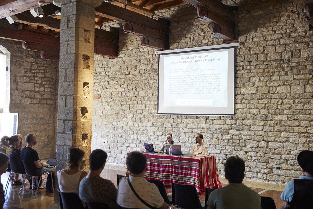 Para celebrar los 300 años del órgano de Turull de Morella, conferencia a cargo de Pablo Márquez y Elena Aguilar. 

<a href="/ajmorella/">Ajuntament de Morella</a> | @acecultura | @festclasica
