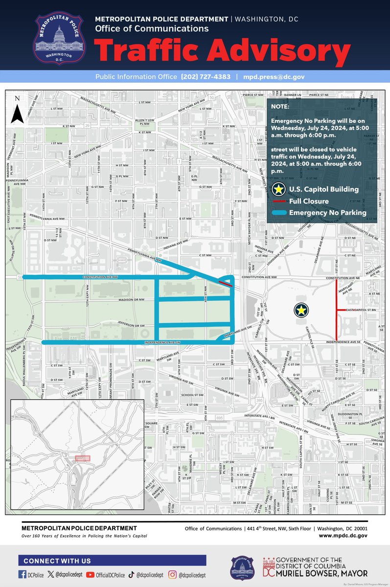 DC Police Department tweet media