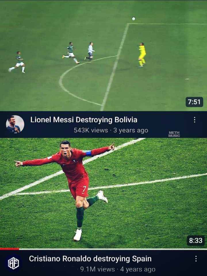 This sums up the careers of both.