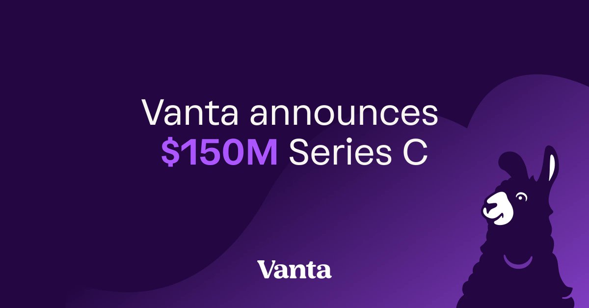Christina Cacioppo (@christinacaci) on Twitter photo 1/ Thrilled to announce we’ve raised $150mm Series C at a $2.45bn post valuation led by <a href="/sequoia/">Sequoia Capital</a> alongside our existing investors <a href="/ycombinator/">Y Combinator</a>, <a href="/CrowdStrike/">CrowdStrike</a>, <a href="/craft_ventures/">Craft Ventures</a>, <a href="/Atlassian/">Atlassian</a>, <a href="/Workday/">Workday</a>, and <a href="/HubSpot/">HubSpot</a> and new friends <a href="/GoldmanSachs/">Goldman Sachs</a> and <a href="/jpmorgan/">J.P. Morgan</a>. The terms on this round 1/ Thrilled to announce we’ve raised $150mm Series C at a $2.45bn post valuation led by <a href="/sequoia/">Sequoia Capital</a> alongside our existing investors <a href="/ycombinator/">Y Combinator</a>, <a href="/CrowdStrike/">CrowdStrike</a>, <a href="/craft_ventures/">Craft Ventures</a>, <a href="/Atlassian/">Atlassian</a>, <a href="/Workday/">Workday</a>, and <a href="/HubSpot/">HubSpot</a> and new friends <a href="/GoldmanSachs/">Goldman Sachs</a> and <a href="/jpmorgan/">J.P. Morgan</a>. The terms on this round