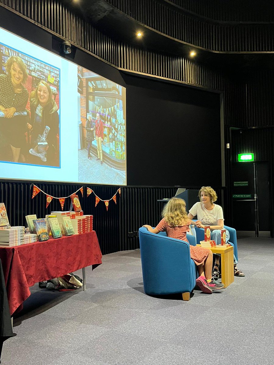 FaberChildrens's tweet image. Houdini on tour! @emcarrollauthor introduced her new middle-grade adventure to readers in Sheffield, Lincoln, Grimsby and Brigg this week ✨ Thank you @WaterstonesLinc, @Therabbits21, @WstoneSheffield and everyone who came to get a copy of #TheHoudiniInheritance 🪄