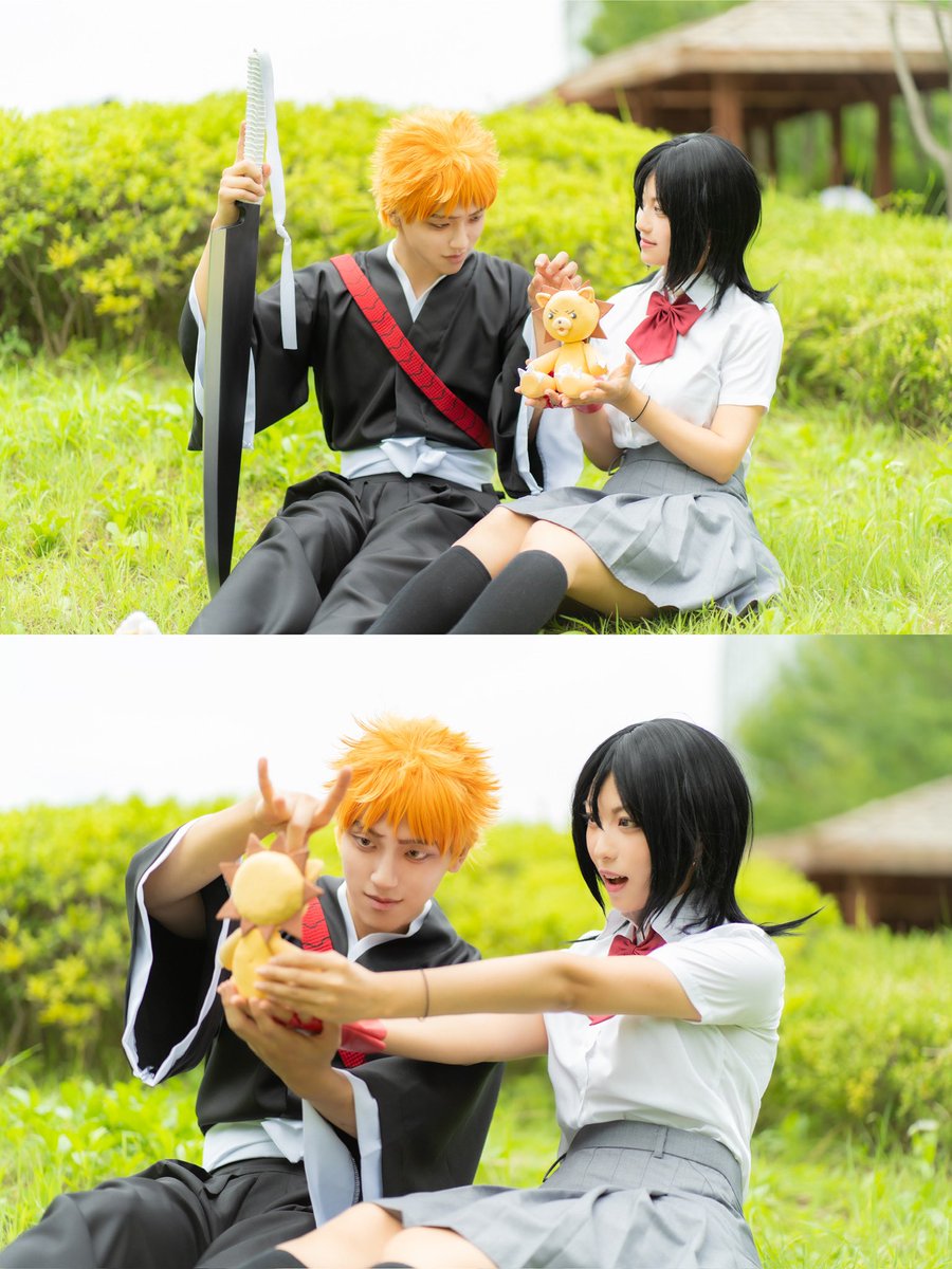 ︎ ⚠︎コスプレ✰

🧡이치루키🖤

黒崎一護 : <a href="/U2CosN0417/">단쵸</a> 
朽木ルキア : @chia0_o
Kon : 🦁

#BLEACH 
#ブリーチ 

📸 : <a href="/Yebbeunji96/">치사토</a>