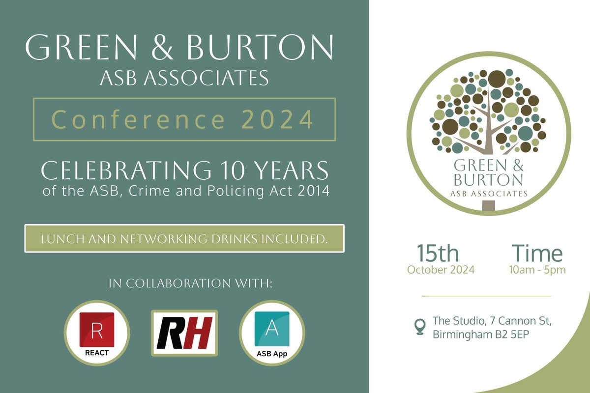 MarkDonnison3's tweet photo. Great to catch up with #ASB expert @JanineGreenASB sharing ideas.

If you do not already know, Green &amp; Burton ASB  Associates are hosting their annual ASB Conference on 15th October 2024 (below)

If you do not already know,@Remington_Hall are sponsoring it!

Tix in the comments https://t.co/7mSLkuYPuK