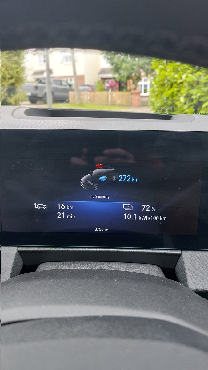 Phenomenal efficiency from the @OpelIreland Astra today. Enjoying my time with this...Great to be in a more practically sized vehicle!