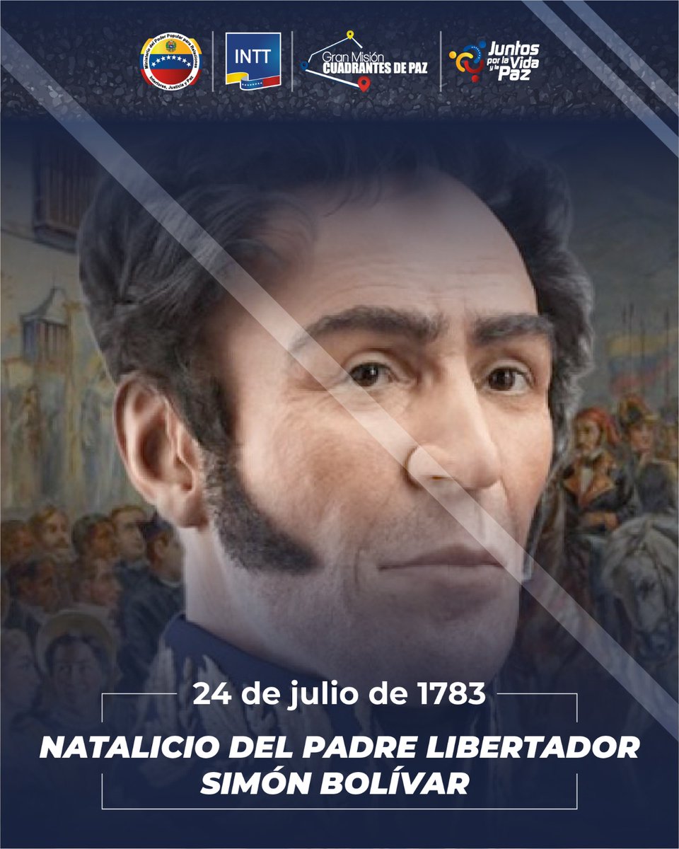 Conmemoramos el natalicio del hombre que fue tanto guerrero como pensador. Un líder que luchó no solo por la libertad sino por una visión de una América unificada. Su legado sigue iluminando el camino hacia la patria bolivariana, La Patria Grande de Bolívar.
