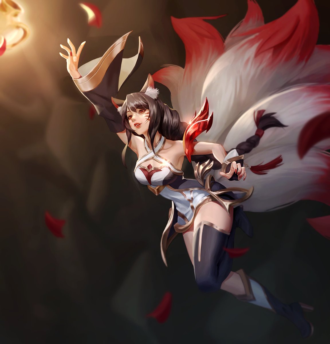 chs1ck's tweet photo. 떠오른 전설 아리에서 불멸의 전설 아리로🦊
#LeagueOfLegends #T1WIN https://t.co/oZXtZ6wNto