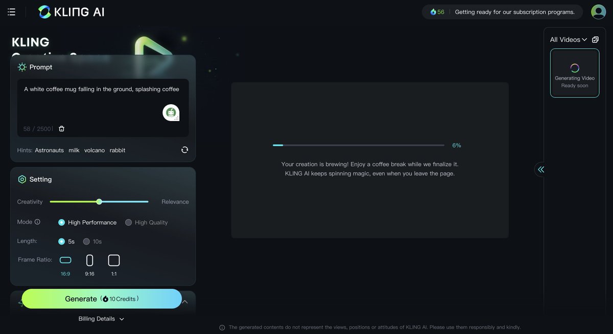 ziguratt's tweet image. Just go access to @Kling_ai !

let's see what it can do

#klingai #genai #aivideogenerator