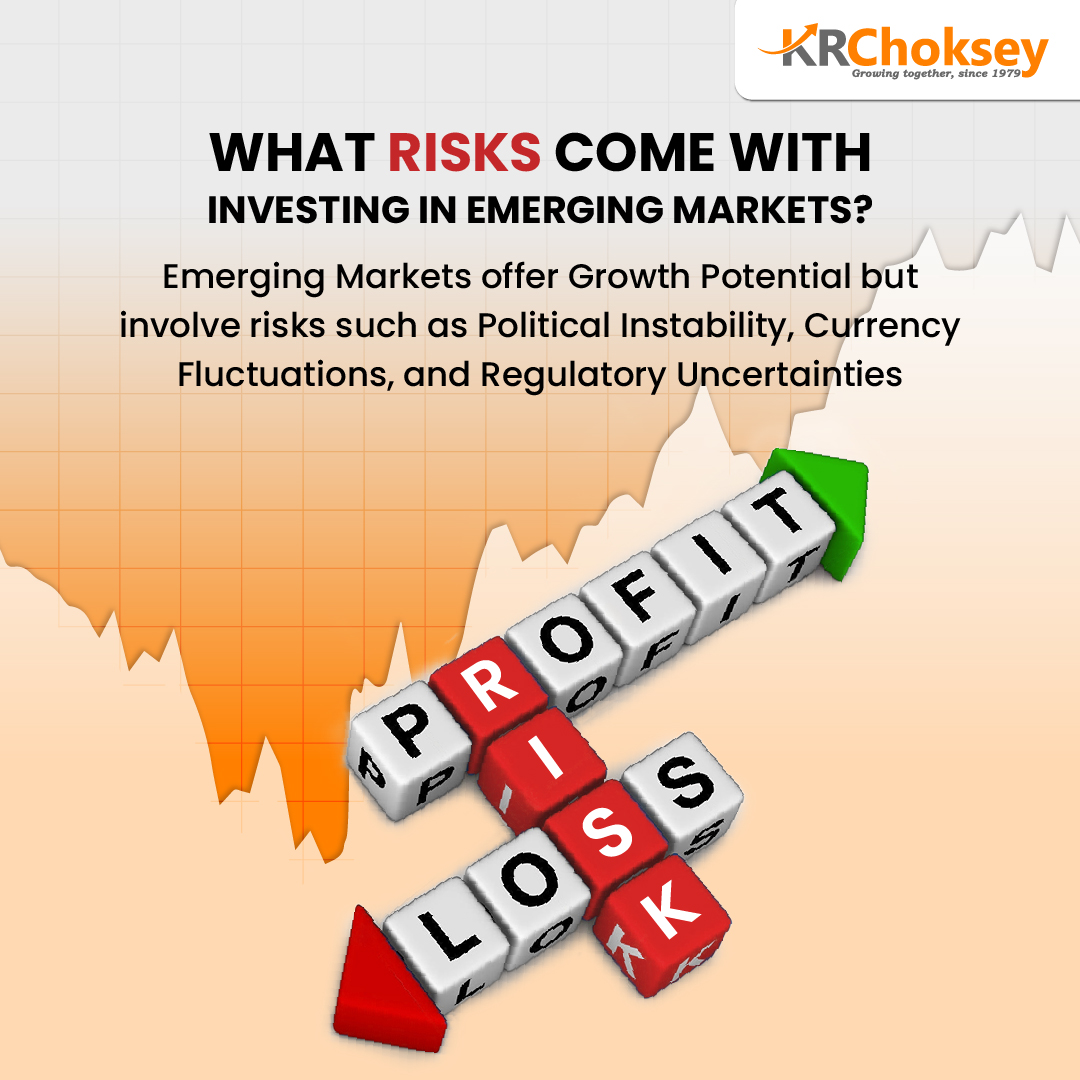 KR_Choksey's tweet photo. Investing in emerging markets promises growth but carries risks such as political instability and regulatory uncertainties. Thorough research is essential before investing.
Disclaimer: This post is for informational and educational purposes only. 
#KRChoksey #Finance #stockmarket https://t.co/eewuTvFhPo