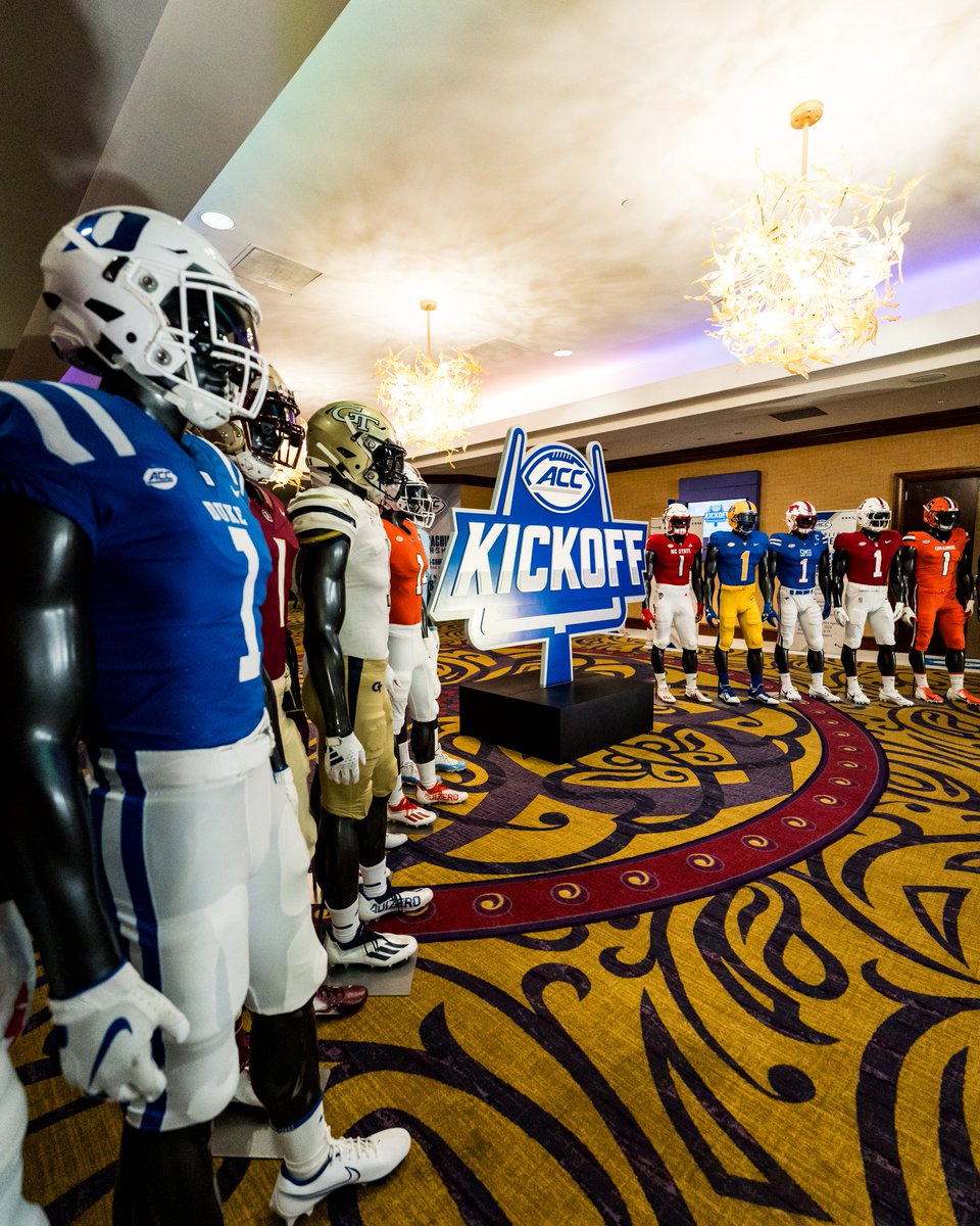 Duke Football (@dukefootball) on Twitter photo It's #ACCKickoff Day! Be on the lookout for our guys on <a href="/accnetwork/">ACC Network</a> today π
10:15 - <a href="/GrayQB12/">Grayson Loftis</a> & <a href="/SmvOperator/">Maalik Murphy</a>
11:30 - <a href="/Coach_MannyDiaz/">Manny Diaz</a>
1:15 - Press Conference
2:30 - <a href="/Coach_MannyDiaz/">Manny Diaz</a>
3:45 - <a href="/Jay1enS/">Jaylen Stinson</a> & <a href="/JMoore2021/">Jordan Moore</a> It's #ACCKickoff Day! Be on the lookout for our guys on <a href="/accnetwork/">ACC Network</a> today π
10:15 - <a href="/GrayQB12/">Grayson Loftis</a> & <a href="/SmvOperator/">Maalik Murphy</a>
11:30 - <a href="/Coach_MannyDiaz/">Manny Diaz</a>
1:15 - Press Conference
2:30 - <a href="/Coach_MannyDiaz/">Manny Diaz</a>
3:45 - <a href="/Jay1enS/">Jaylen Stinson</a> & <a href="/JMoore2021/">Jordan Moore</a>