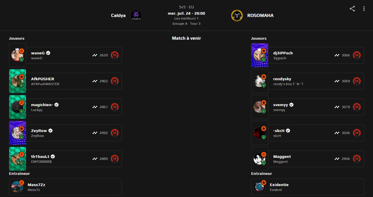 CaldyaEsport's tweet photo. 🏆 ESEA MAIN CS2
Deuxième match de la saison régulière ce soir ! Une jolie surprise pour cette saison, nous serons castés par @VSFantin ! Venez donner de la force et du soutien 💪
🆚 @ROSOMAHA_TEAM
🕐 20:00
📺 ttv/fantiin
🎙️ @VSFantin
#CALWIN💜 https://t.co/dmnRtfmFNg