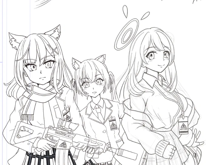 何人描くんだよこの表紙ィ!って思いながら3人目描いてる
(これ終わったらおじさんで4人目) 