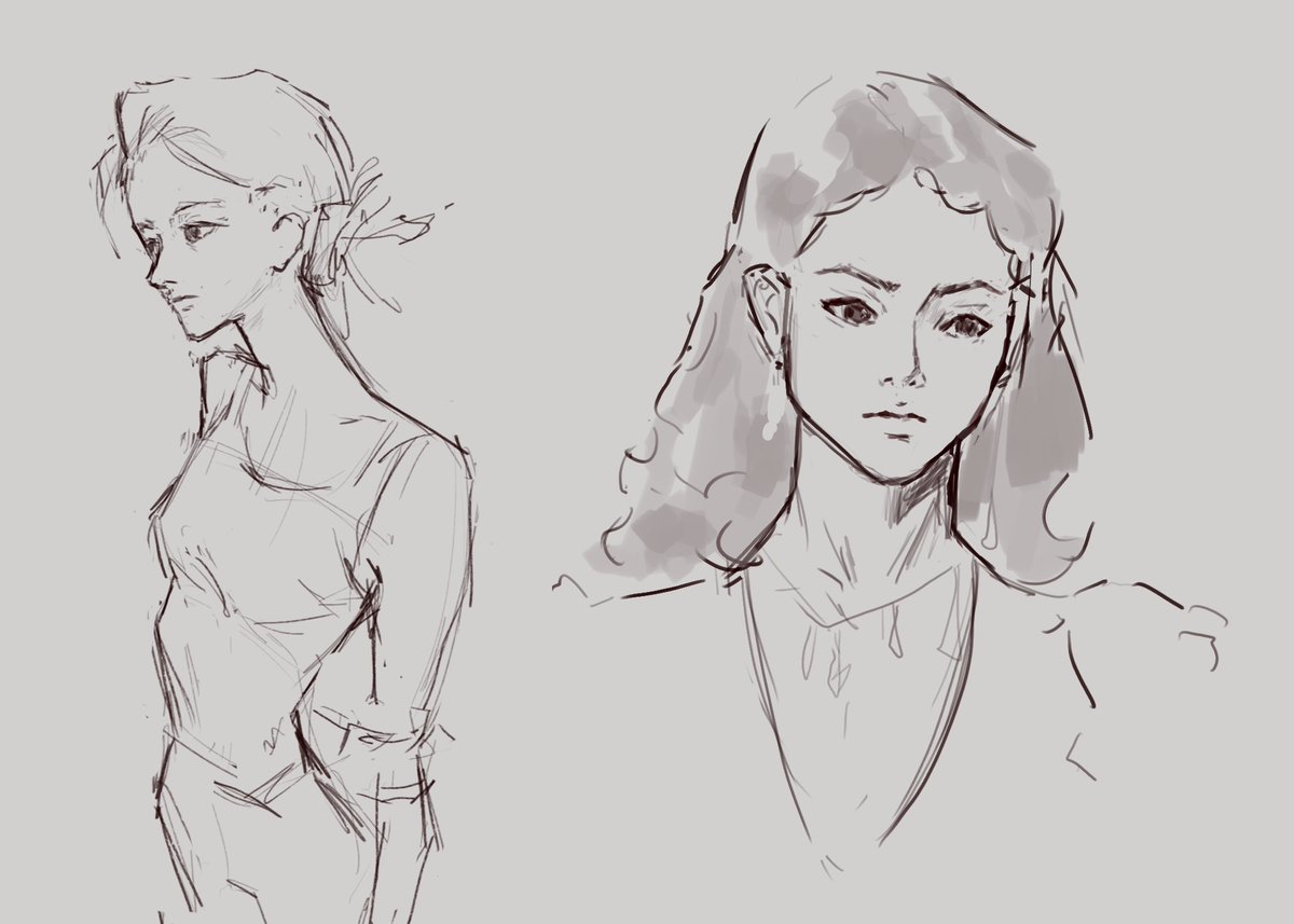 textured brush and square brush sketches #ArtistOnX #artmoots