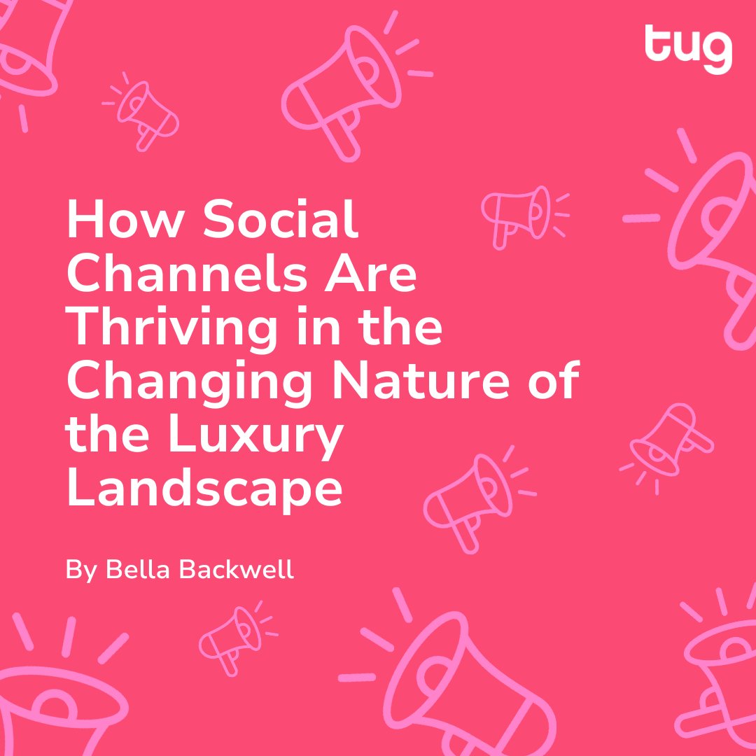 tugagency's tweet image. Read our #TugBlog on how social media is the foundation of #LuxuryGoods sales, and how #PaidSocial is key to optimising future campaigns 👇
tugagency.com/tug-life/tug-b…

#GenZ #PaidMedia #Advertising #DigitalMarketing #PerformanceMarketing