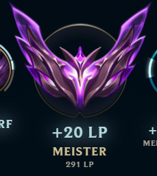 SummonaZir's tweet photo. 2 years after my equal esports journey and reaching 290LP, i finally peaked again. Just by 1 LP but it counts ig https://t.co/rJ5OOz53m6