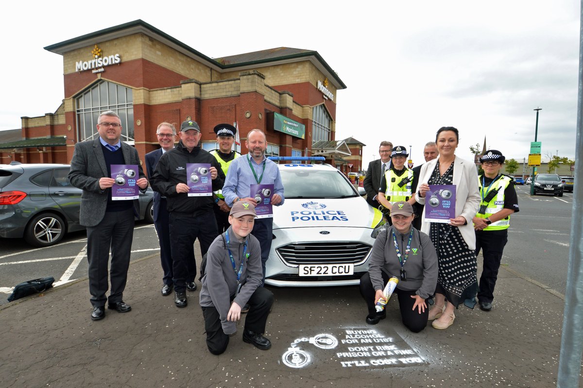 Great to have Victims and Community Safety Minister Siobhian Brown, PSYV reps and other partners out supporting the It'll Cost You campaign at the Morrisons store in Ayr today. More info here
👉 itwillcostyou.com
#itwillcostyou #proxypurchasing #underagedrinking