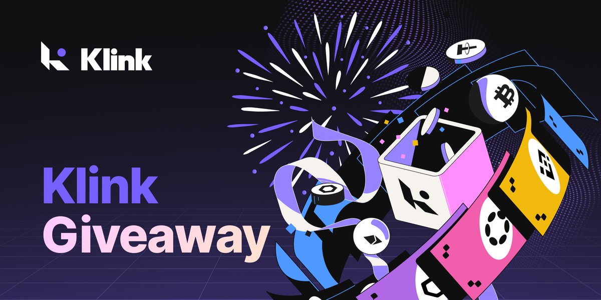 Klink Finance (@klinkfinance) on Twitter photo We're climbing up to 100k Registered Klinkers! 🧗♂️
Let's celebrate with an epic #GIVEAWAY! 🎉
Want to win big? 👇
1️⃣ Follow <a href="/klinkfinance/">Klink Finance</a>
2⃣ RT this tweet
3⃣Tag a friend in the comments who needs to start Klinking!
🎟️ Everyone who comments and their tagged friend will get a We're climbing up to 100k Registered Klinkers! 🧗♂️
Let's celebrate with an epic #GIVEAWAY! 🎉
Want to win big? 👇
1️⃣ Follow <a href="/klinkfinance/">Klink Finance</a>
2⃣ RT this tweet
3⃣Tag a friend in the comments who needs to start Klinking!
🎟️ Everyone who comments and their tagged friend will get a