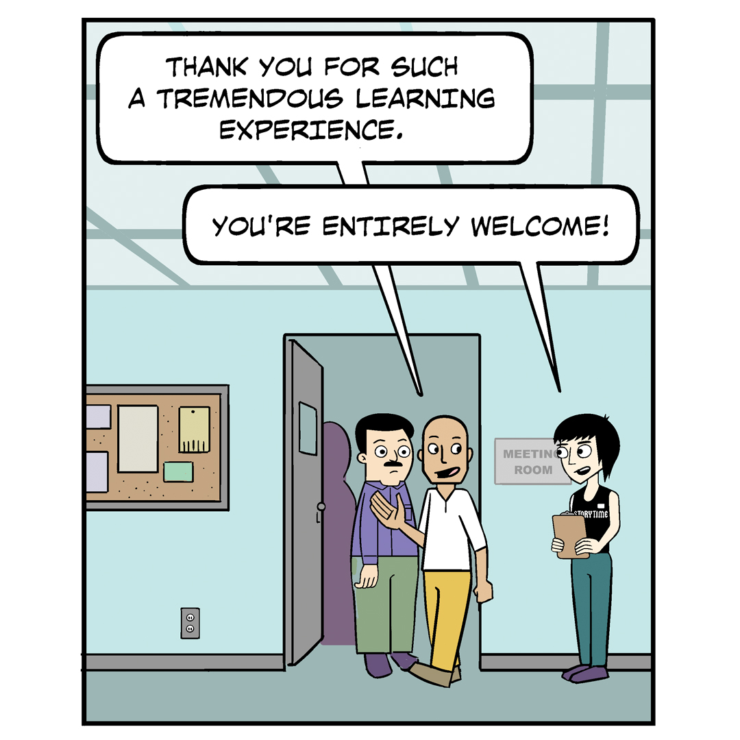 LibraryComic's tweet image. #librarylife