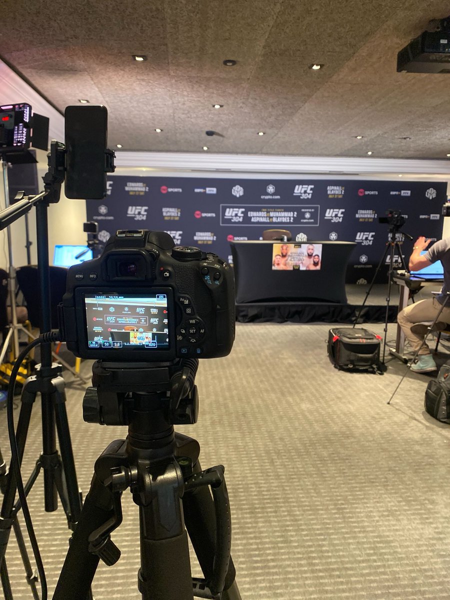 UFC 304 MEDIA DAY!🎥🔥

Stay tuned!