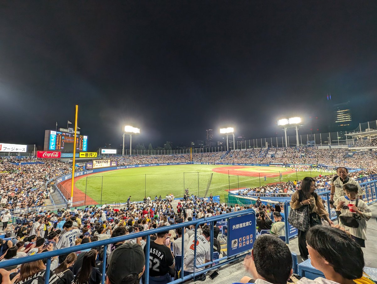 inlinecp3's tweet photo. 実は現地でした
 #マイナビオールスターゲーム2024 https://t.co/TxOoy7W8yU