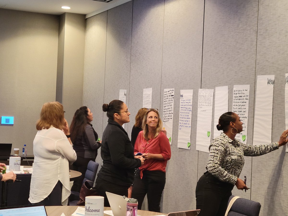 system_leads's tweet photo. Great day at the @CharterSELPA Leadership Academy! We loved connecting with new leaders around putting improvement plans into action. https://t.co/sQp4L3R09X