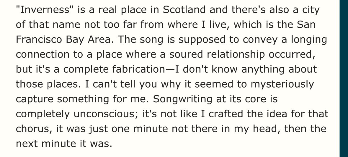 simonpplatt's tweet photo. @petepaphides Inverness by the late Scott Miller’s wondrous Loud Family may or may not be about the Scottish town but it’s a cracking song nonetheless https://t.co/O4TG1uv5Lh