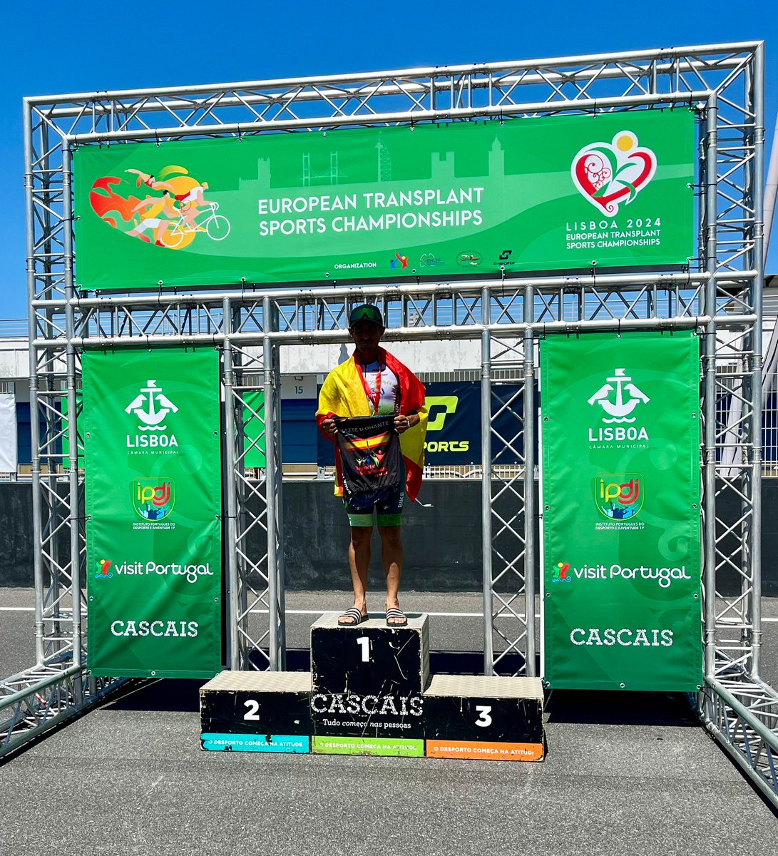 DyTEspana's tweet photo. #ETSCeu
Ciclismo contrarreloj
Francisco Luis Zamora🥇Oro M4
Samuel Delgado🥉Bronce M4
Jesús Arconada🥈Plata M2
Alberto Cordero🥇Oro M7
Javier Floreal🥇Diálisis M4
Elvira Cebrián 🥈Plata F5
Santiago López🥈Plata M5
#DonaMédulaÓsea #DonaÓrganos #trasplante+#deporte=#vida #ONT_esp https://t.co/dQWpq5T7zS
