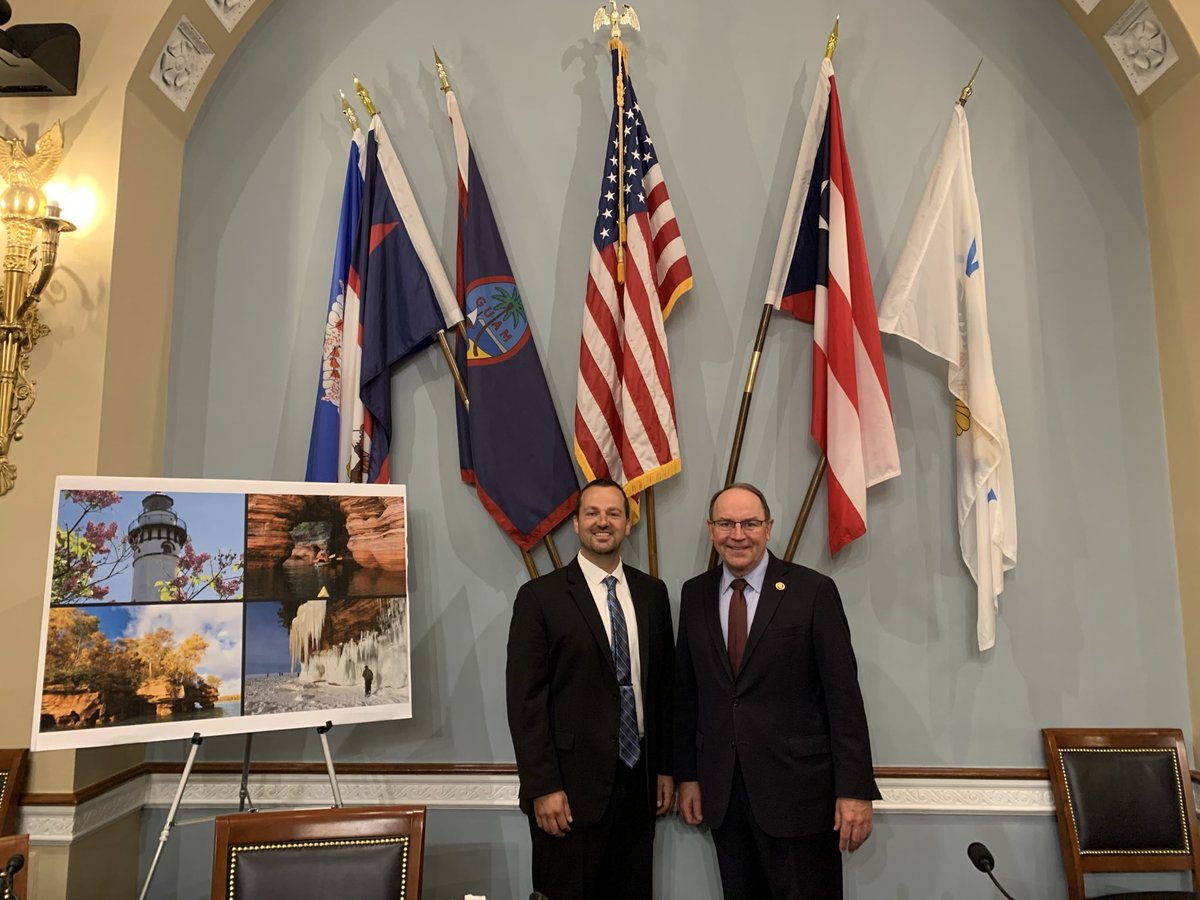 Rep. Tom Tiffany (@reptiffany) on Twitter photo Thank you <a href="/SenRomaineQuinn/">Romaine Quinn</a> for making the trip out to Washington to testify before my <a href="/NatResources/">House Committee on Natural Resources</a> subcommittee on the importance of elevating the Apostle Islands National Lakeshore to its well-deserved designation as a National Park. Thank you <a href="/SenRomaineQuinn/">Romaine Quinn</a> for making the trip out to Washington to testify before my <a href="/NatResources/">House Committee on Natural Resources</a> subcommittee on the importance of elevating the Apostle Islands National Lakeshore to its well-deserved designation as a National Park.