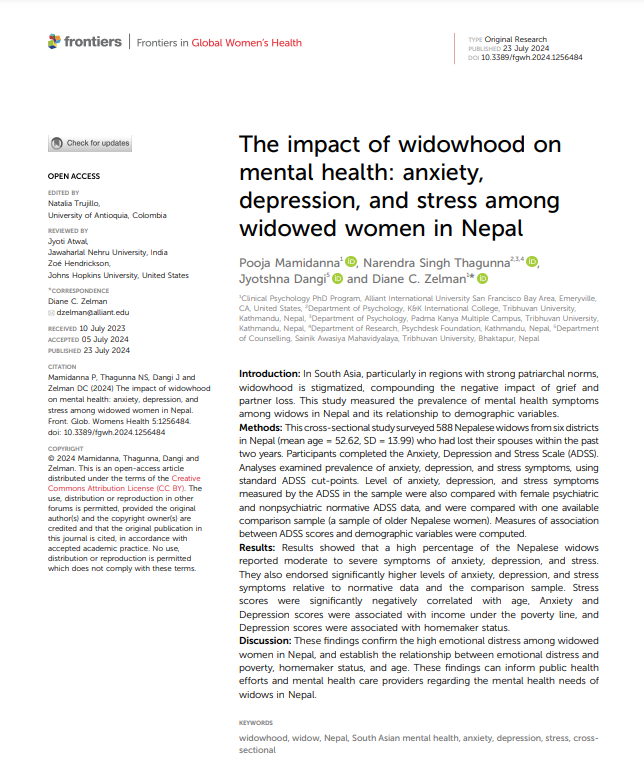 DrNarendra_2010's tweet photo. I'm happy to share our new paper! #Widowhood https://t.co/56aurkXqaT