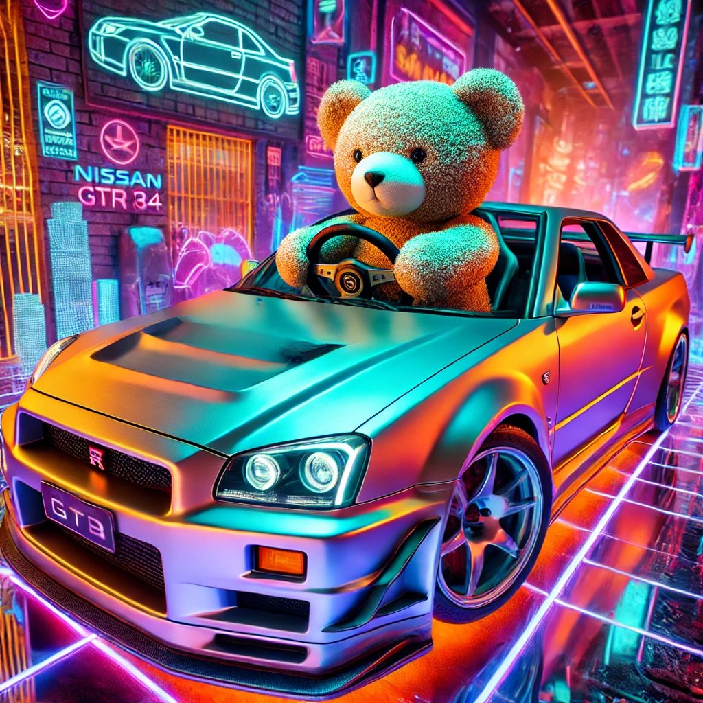 _Illustrata's tweet photo. QT: Your teddy bear racers!

Art Race...  🚘 🐻 

" I AM SPEED" 
#AIart #AIArtistCommunity #ArtInspiration 
 thank you, @09saxa, for the awesome idea! https://t.co/ZLyJClv39F