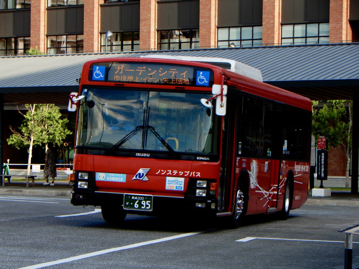 長崎県営バス S154 東長崎(←旧矢上) LKG-LV234N3 2011年式 一見何の