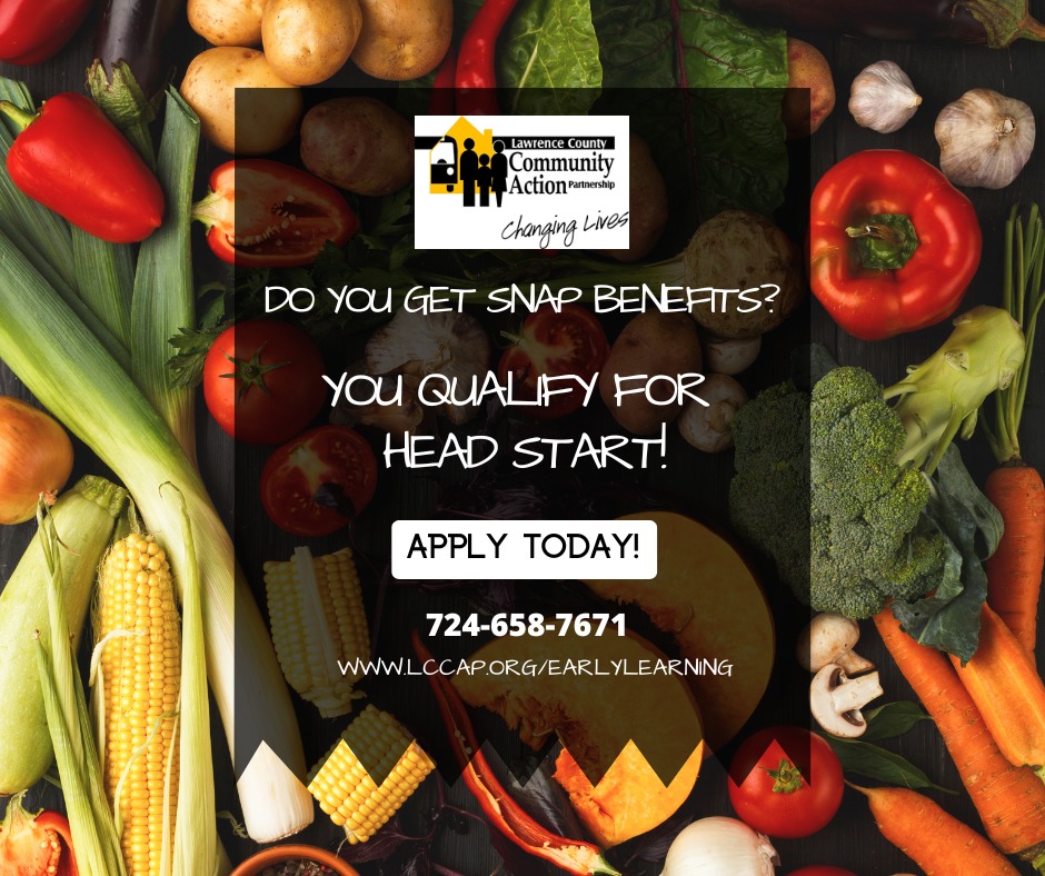 LawCountyCAP's tweet image. 📣🤯Oh SNAP! If you have an EBT card you're now automatically eligible for Head Start!
Apply today at lccap.org/earlylearning

#SNAP #HeadStart #enrolltoday