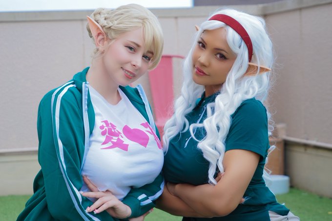#エル痩せ 「エルフさんは痩せられない。」 のコスプレをしてみた🍟🧝🏻&zwj;♀️ https://t.co/95kZAmpdyp<a href="/tag/%E3%82%A8%E3%83%AB%E7%97%A9%E3%81%9B"class="tags">#エル痩せ</a>