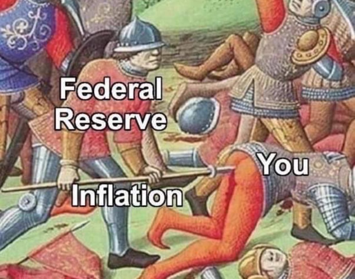 ILA_NewsX's tweet photo. Truth: #Infation #EndTheFed https://t.co/SnYfcqFVuF