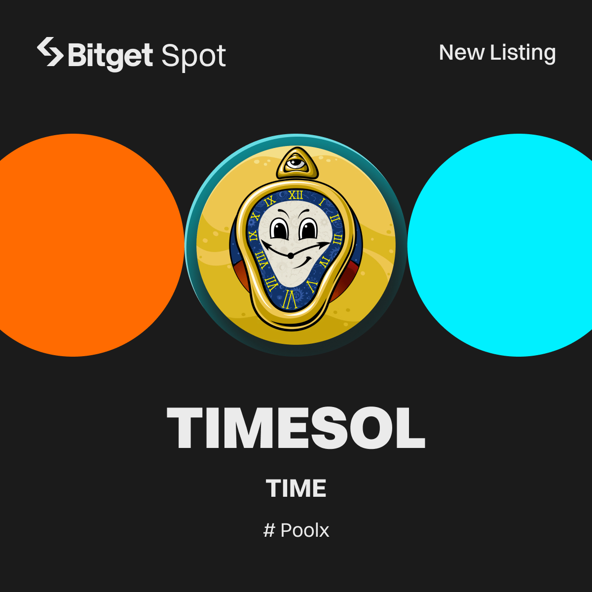 bitget's tweet image. Initial Listing - TIMESOL @timecoinsol 

🔹Pair: TIMESOL/USDT
🔹Deposit: opened
🔹Trading starts: July 25, 10:00 AM (UTC)

More details: bitget.com/support/articl…