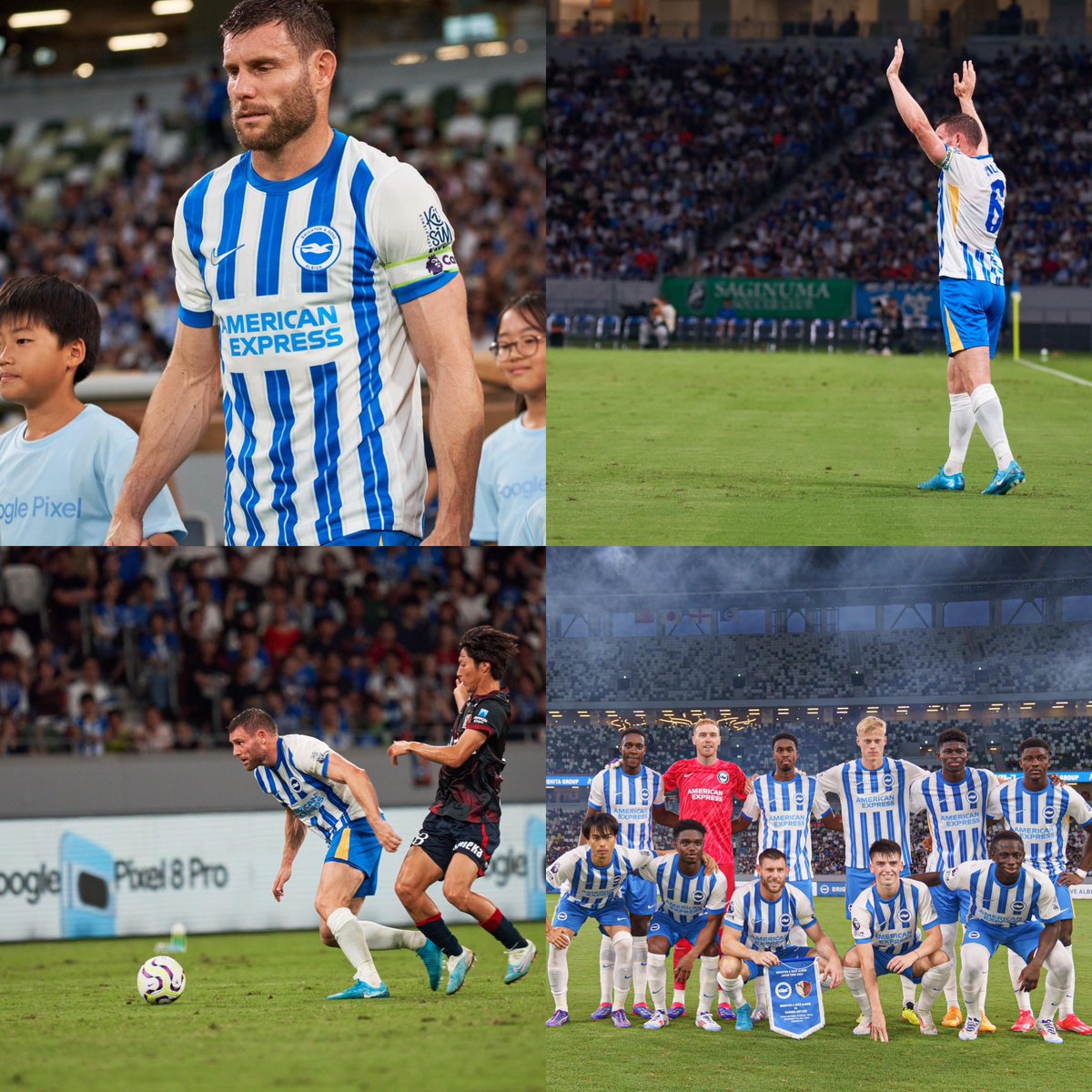 JamesMilner's tweet image. Buzzing to get back out on the pitch in Japan with a great welcome from the fans. Good result but plenty more work to come💪🏼
#BHAFC
#warmmm