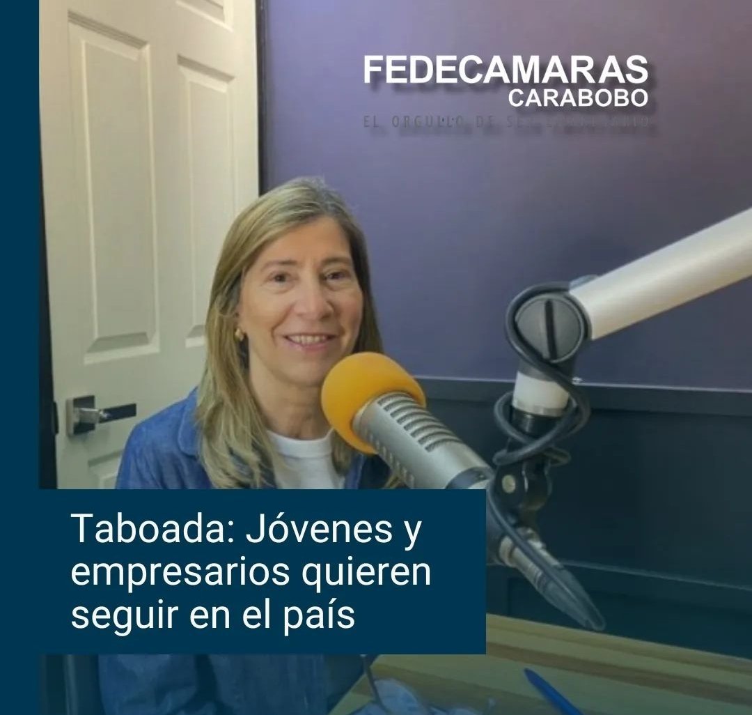Muy buenos resultados se obtuvieron en la EXPO Fedecámaras Carabobo, entre ellos una data maravillosa de jóvenes y empresarios que quieren quedarse en Venezuela.
Leer completo⬇️ instagram.com/p/C8sP6usPycf/…
#fedecamarascarabobo