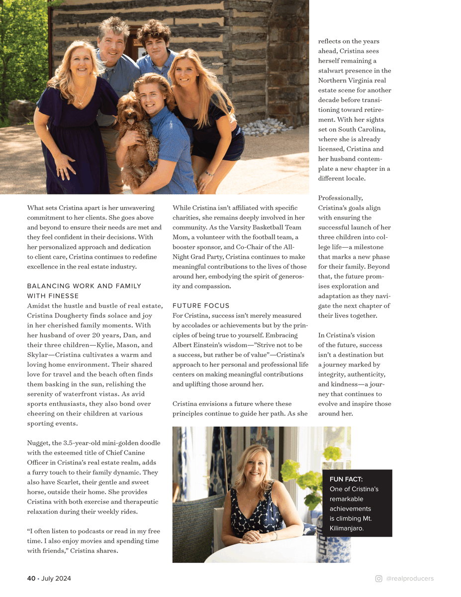 GetKeyedUp's tweet photo. Honored and grateful to be featured in the July Issue of Real Producer Magazine!  

Thank you for the recognition and for sharing my journey. Cheers to many more milestones and successes! ✨ https://t.co/LLXYdUezCF
