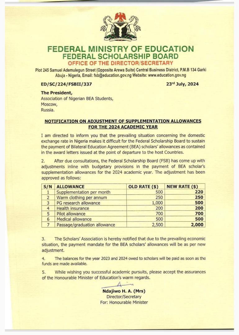 ChiomaNnanna7's tweet photo. From $500 to $220?! …That’s a staggering 56%!This is a blatant breach of contract and a direct attack on our well-being. 
We demand fair treatment and the restoration of our original stipends! Our education and future matter!
#StipendReduction  #ANSSIR  #protest #RevolutionNow https://t.co/tVTW0P65vj