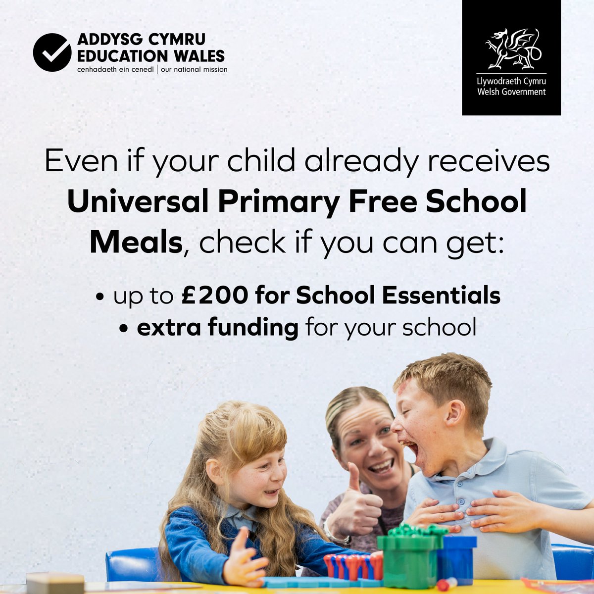 The application window for the School Essentials Grant is open❗

Check your child’s eligibility and claim what’s yours.

Visit: orlo.uk/ESz1m 

#FeedTheirFuture