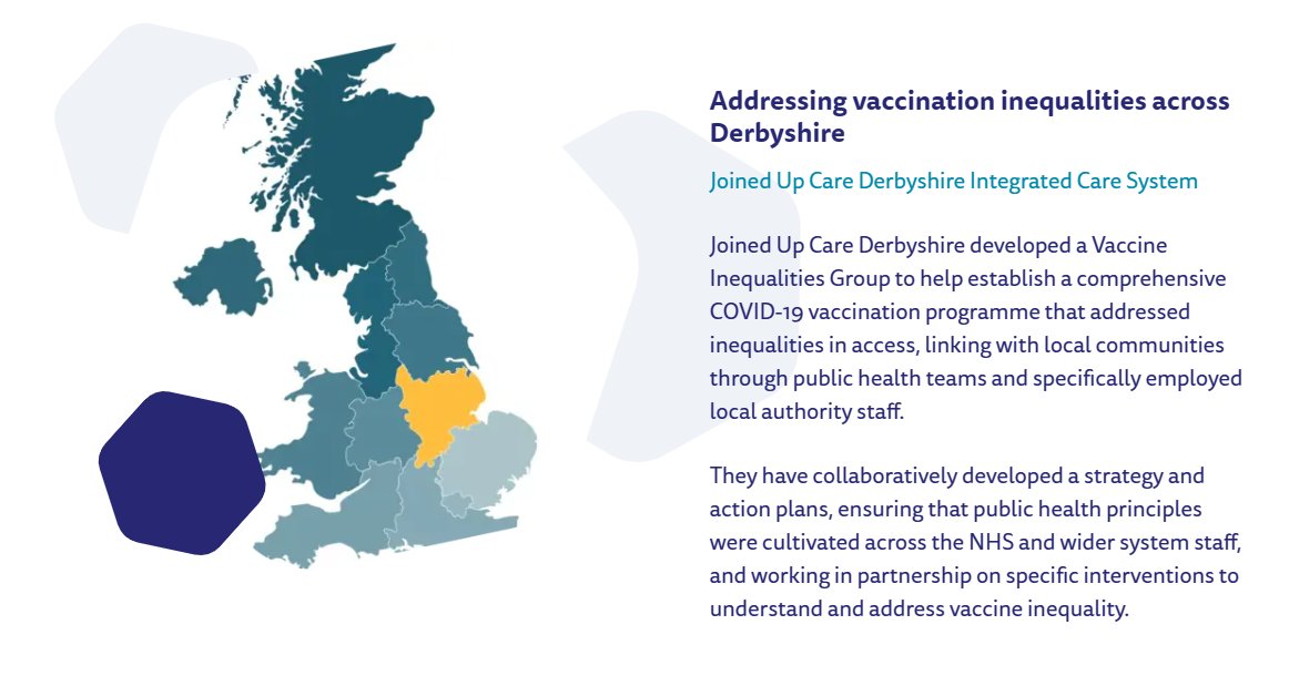 Public health teams are doing innovative work in Integrated Care Systems to tackle health inequalities, including vaccination inequalities &amp; preventing cardiovascular disease.

Access this online resource for more examples of public health best practice ➡️ fph.org.uk/professional-d…