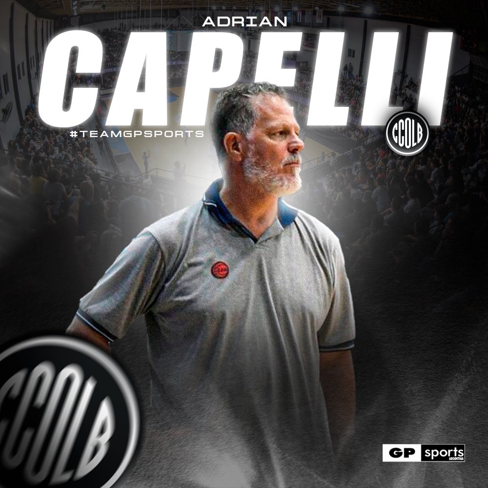 #MercadoDePases🚨

📢 ¡Adrian Capelli ( <a href="/CapelliAdrian/">Capelli Adrián</a> ) es el nuevo entrenador de <a href="/OlimpicoLB/">Ciclista Olímpico La Banda</a> 📢

Su liderazgo será clave para afrontar los retos de la <a href="/LigaNacional/">La Liga</a> y la  𝗟𝗶𝗴𝗮 𝘀𝘂𝗱𝗮𝗺𝗲𝗿𝗶𝗰𝗮𝗻𝗮

Éxitos en esta nueva etapa Adrián 💪
#TeamGPSports