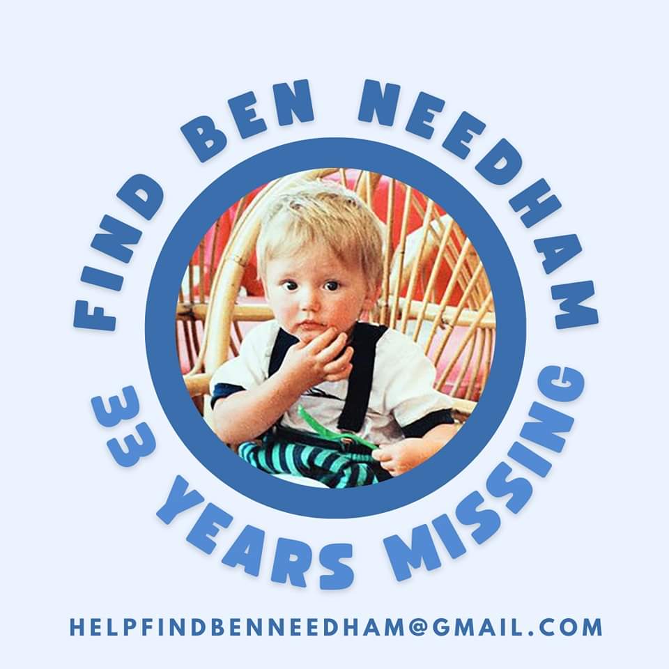 MartinaBressler's tweet image. Seit 33 Jahren vermisst. Ben könnte in Deutschland sein #HelpFindBen #BenNeedham