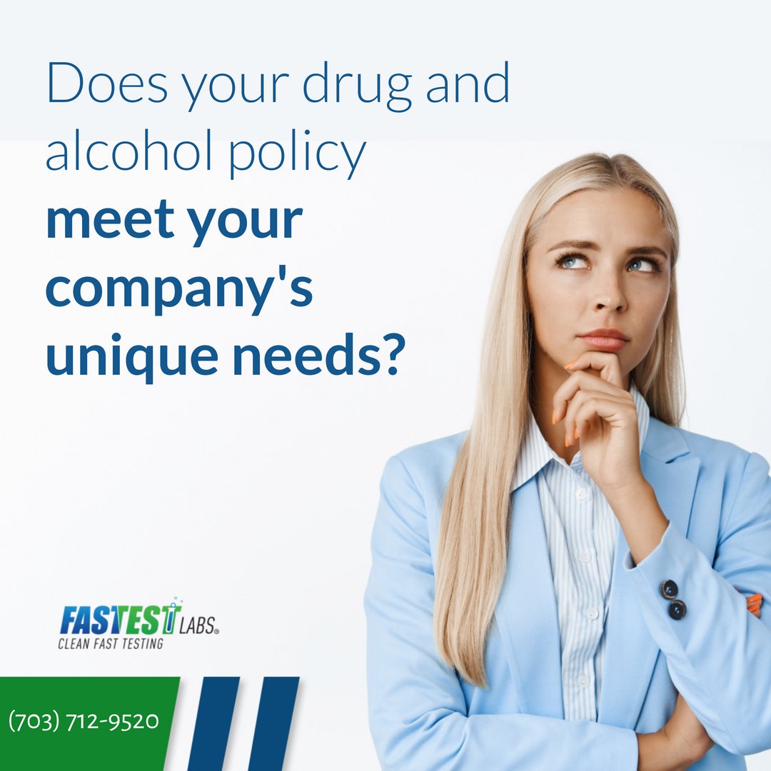 FastestLabAlex's tweet image. FastestLabs® of Alexandria has helped companies just like yours create &amp;amp; implement drug &amp;amp; alcohol policies that meet their unique business needs. 

Our team works directly with you, offering valuable insight gained from more than a decade of experience. 

Contact us today!