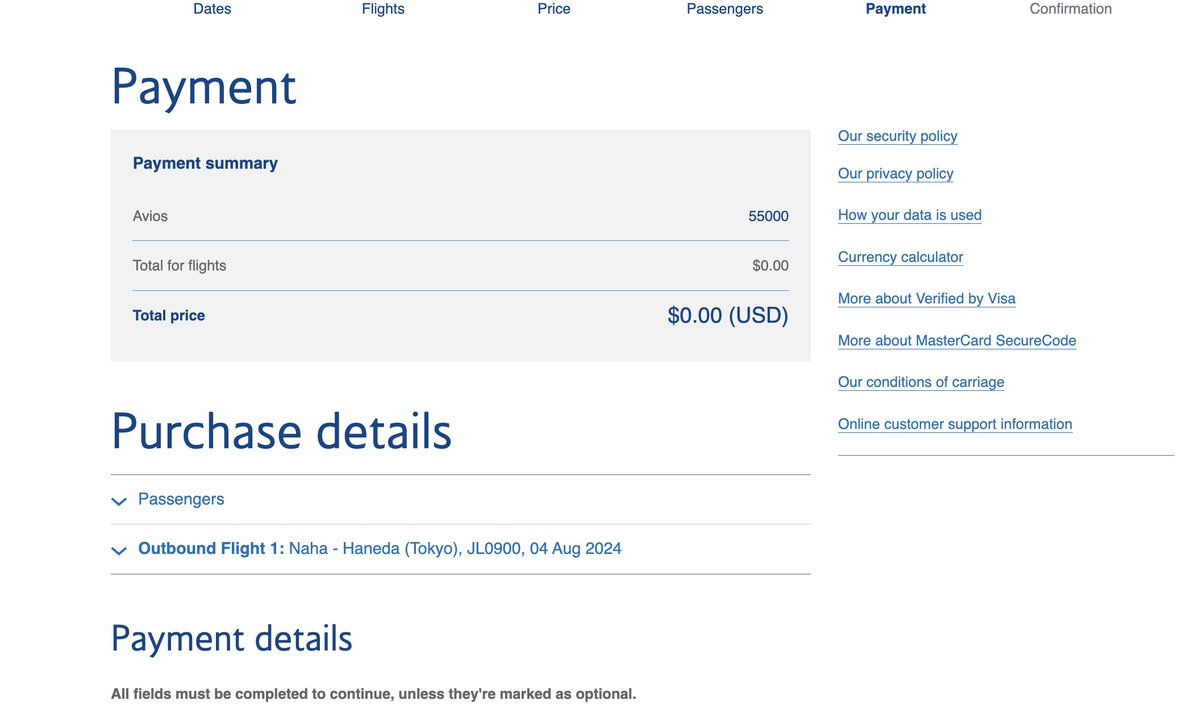 Still no way to purchase an itinerary with $0 of taxes on <a href="/British_Airways/">British Airways</a>