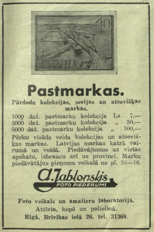 Swipe through these amazing vintage ads that capture the essence of a bygone era. From bold fonts and catchy slogans to intricate illustrations 🧐
Stamp dealer advertisements from Latvian newspapers in the 1920s and 1930s.
 #Philately
