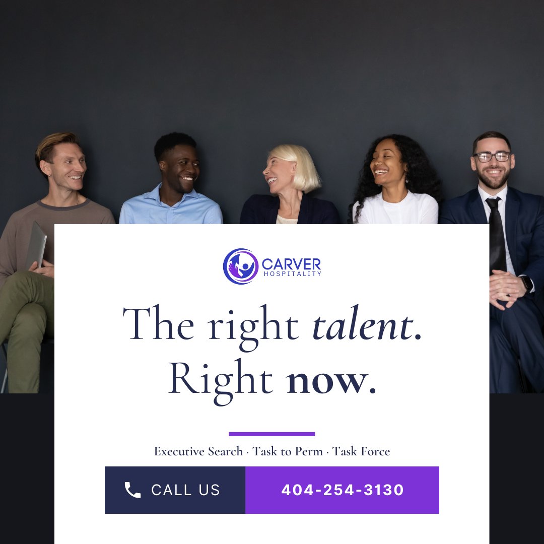 joelcarverceo's tweet photo. Call Carver for your hotel hiring needs. 404-254-3130
https://t.co/cybWIaIUfM https://t.co/Dcz0PtoiOo